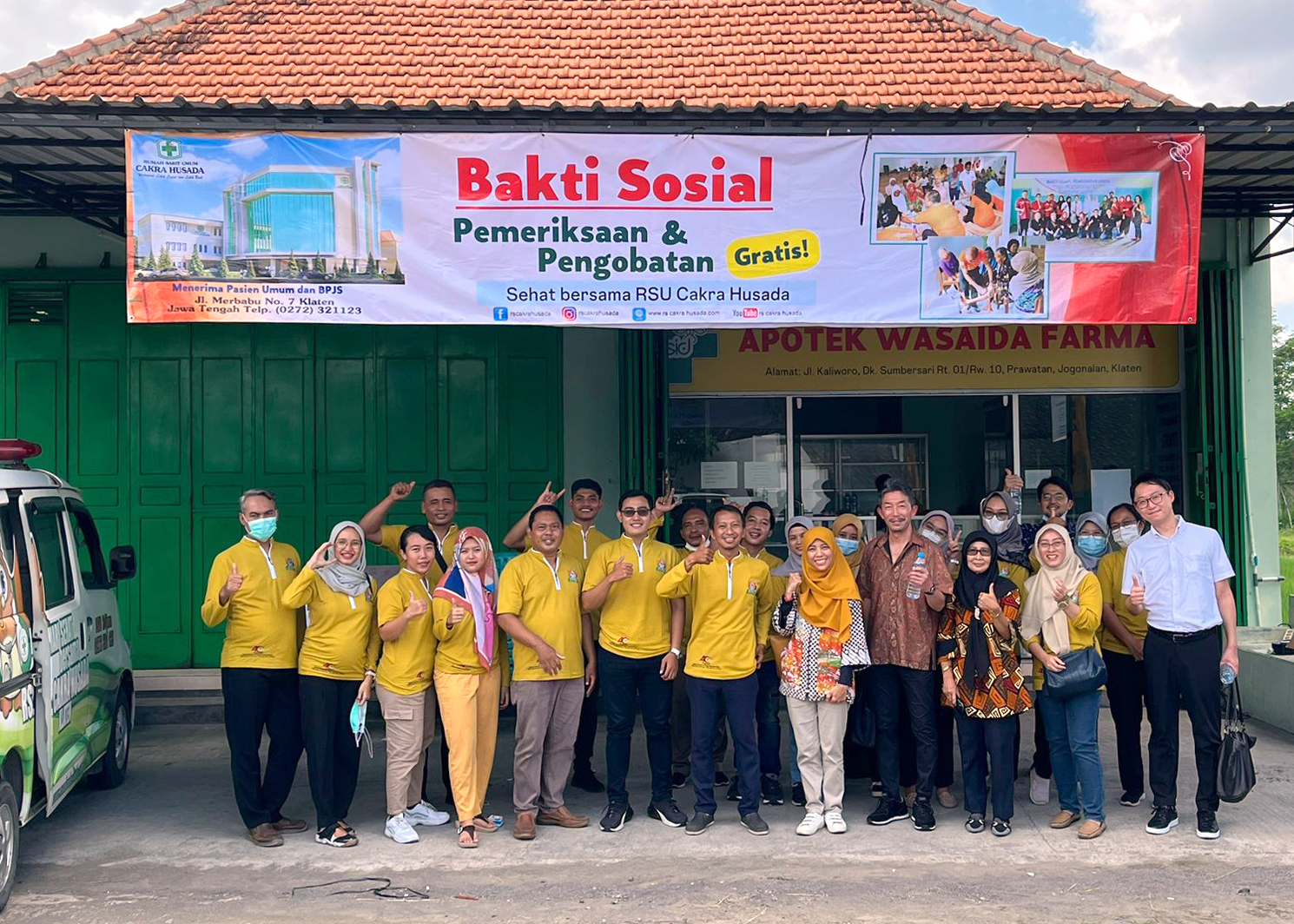 インドネシア眼科への経営支援開始　 Starting management support for ophthalmic hospital in Indonesia